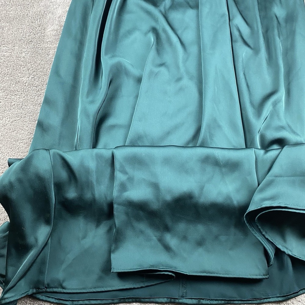 Azazie Sleeveless Floor-Length Maxi Bridesmaid Dress Formal Gown Womens Size A12 - Picture 2 of 13